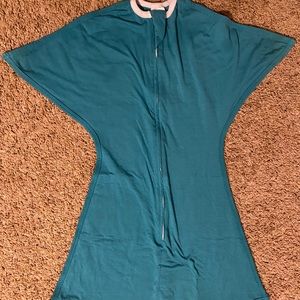Teal Zippadee Zip size medium 6-12 months